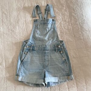 SOLD BDG Light Wash Overalls